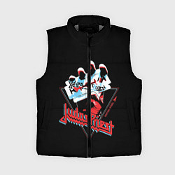 Женский жилет Judas Priest, цвет: 3D-светло-серый