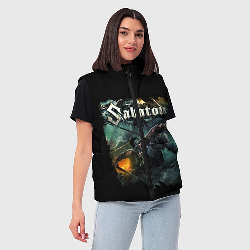 Женский жилет SABATON / 3D-Светло-серый – фото 3