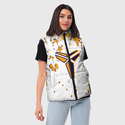 Женский жилет Kobe Bryant, цвет: 3D-светло-серый — фото 2