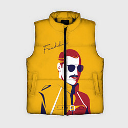 Женский жилет QUEEN FREDDY, цвет: 3D-черный