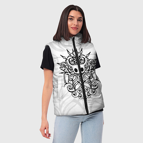 Женский жилет HOLLOW KNIGHT ХОЛЛОУ НАЙТ / 3D-Черный – фото 3