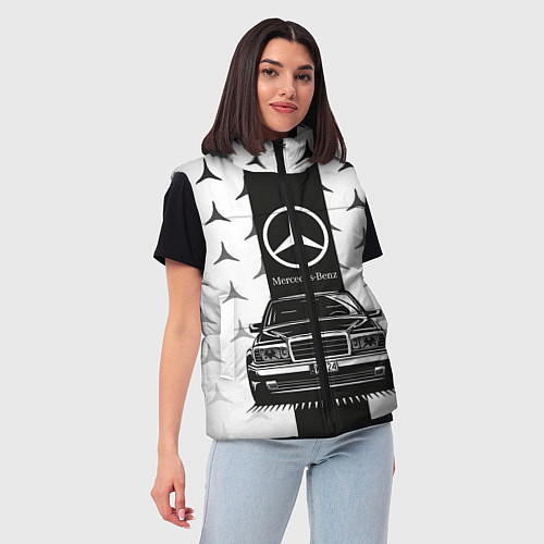 Женский жилет MERCEDES BENZ / 3D-Красный – фото 3