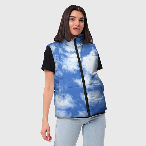 Женский жилет ОБЛАКА / 3D-Черный – фото 3