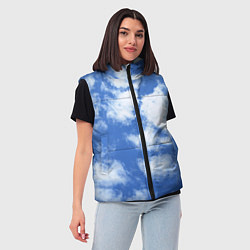 Женский жилет ОБЛАКА, цвет: 3D-черный — фото 2