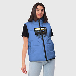 Женский жилет Касета из 0 и 1, цвет: 3D-красный — фото 2