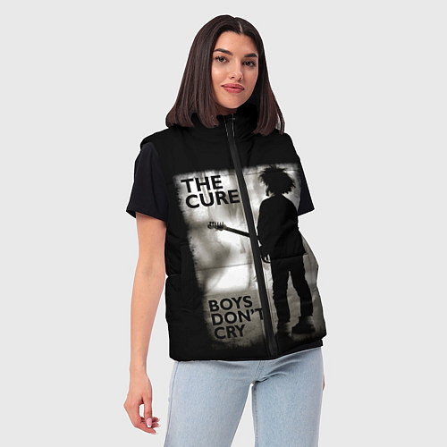 Женский жилет THE CURE / 3D-Черный – фото 3