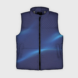 Женский жилет 3D волна, цвет: 3D-светло-серый