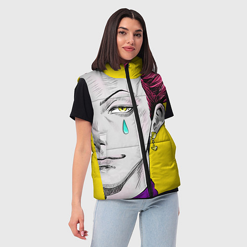 Женский жилет Hunter x Hunter Хисока / 3D-Красный – фото 3