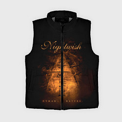 Женский жилет NIGHTWISH, цвет: 3D-светло-серый