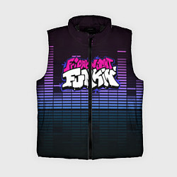 Женский жилет Friday Night Funkin, цвет: 3D-черный