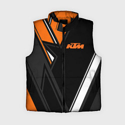 Женский жилет KTM КТМ, цвет: 3D-черный