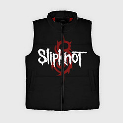 Женский жилет Slipknot Надпись, цвет: 3D-красный