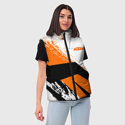 Женский жилет KTM КТМ Z, цвет: 3D-черный — фото 2