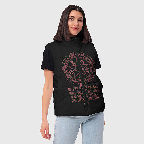 Женский жилет Cromwell Seal / 3D-Черный – фото 3