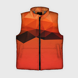 Женский жилет Геометрические облака, цвет: 3D-светло-серый