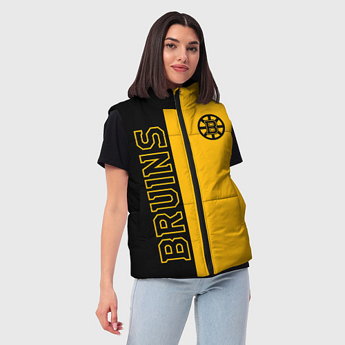 Женский жилет NHL BOSTON BRUINS / 3D-Черный – фото 3