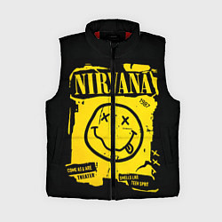 Женский жилет Nirvana 1987, цвет: 3D-красный