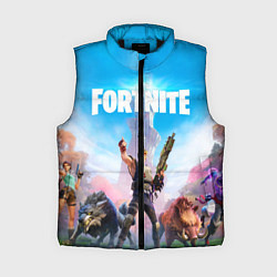 Женский жилет Fortnite Новая Глава, цвет: 3D-черный