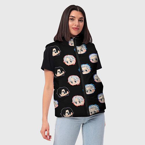 Женский жилет DMC Pattern / 3D-Черный – фото 3