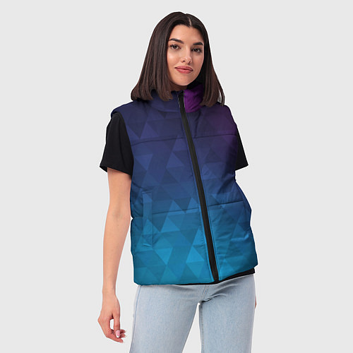 Женский жилет BASTERIA / 3D-Светло-серый – фото 3