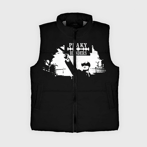 Женский жилет Peaky BlindersОстрые Козырьки / 3D-Светло-серый – фото 1