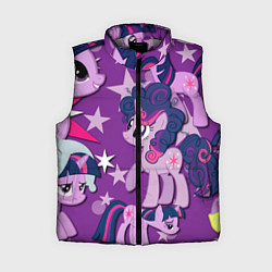 Женский жилет Twilight Sparkle, цвет: 3D-светло-серый