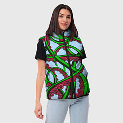 Женский жилет Кракен Kraken, цвет: 3D-светло-серый — фото 2