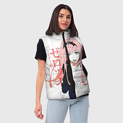 Женский жилет Zero Two, Darling in the Franx, цвет: 3D-черный — фото 2