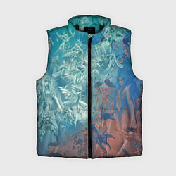 Женский жилет Ангелы и Демоны, цвет: 3D-черный