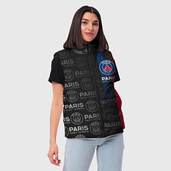 Женский жилет ФК ПСЖ PARIS SAINT GERMAIN, цвет: 3D-красный — фото 2