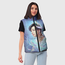 Женский жилет Jeon BTS, цвет: 3D-красный — фото 2