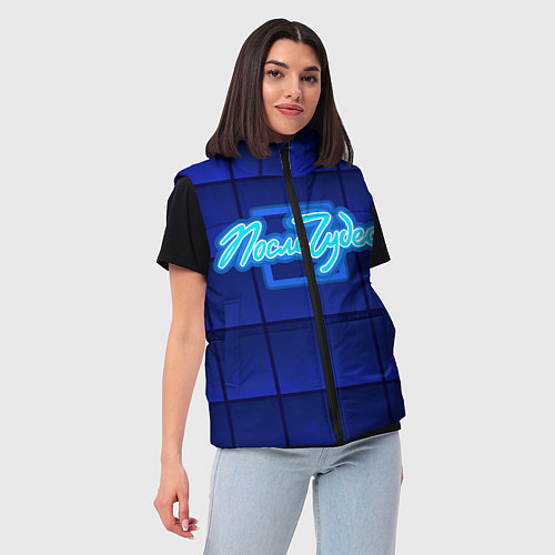 Женский жилет После чудес / 3D-Черный – фото 3