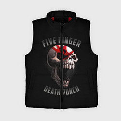 Женский жилет Five Finger Death Punch 5FDP, цвет: 3D-красный