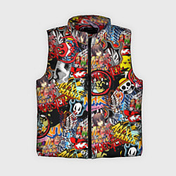 Женский жилет Логотипы Аниме Мультиков