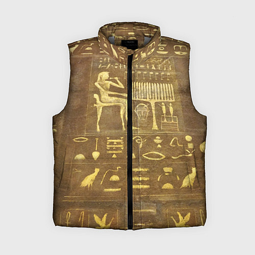 Женский жилет Настенная живопись / 3D-Светло-серый – фото 1