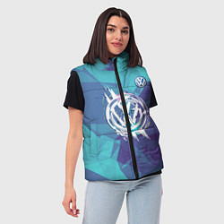 Женский жилет VOLKSWAGEN, цвет: 3D-черный — фото 2