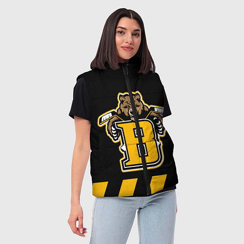 Женский жилет BOSTON BRUINS / 3D-Черный – фото 3
