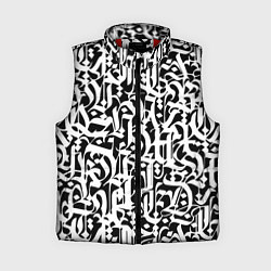 Женский жилет КАЛЛИГРАФИЯ CALLIGRAPHY, цвет: 3D-красный