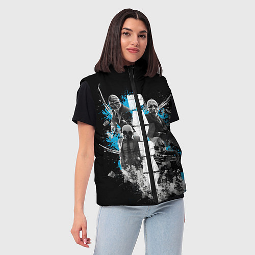 Женский жилет Pay Day Brothers / 3D-Светло-серый – фото 3