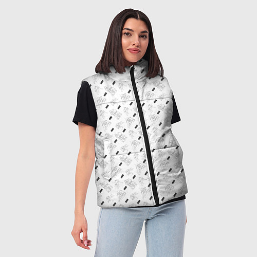 Женский жилет JUDO / 3D-Красный – фото 3