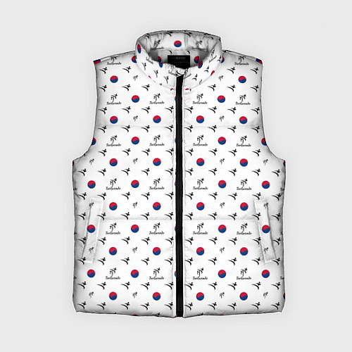 Женский жилет Taekwondo / 3D-Светло-серый – фото 1