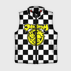 Женский жилет Элизиум рок группа клетка, цвет: 3D-красный