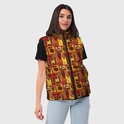 Женский жилет Барабанщик, цвет: 3D-черный — фото 2