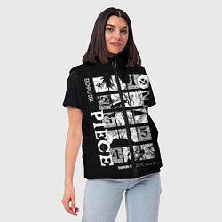 Женский жилет ONE PIECE Главные герои, цвет: 3D-красный — фото 2