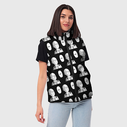 Женский жилет ONE-PUNCH MAN ВАН ПАНЧ МАН Z / 3D-Черный – фото 3