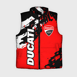 Женский жилет DUCATI ДУКАТИ ГРАНЖ, цвет: 3D-красный