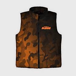 Женский жилет KTM КТМ CAMO RACING