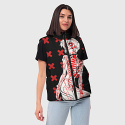 Женский жилет Ева 00 Аянами Рей в X Ray, цвет: 3D-светло-серый — фото 2