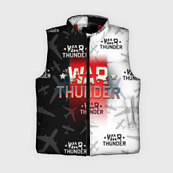 Женский жилет WAR THUNDER ВАР ТАНДЕР, цвет: 3D-красный