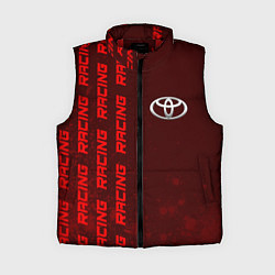 Женский жилет Тойота - Pro Racing Паттерн, цвет: 3D-красный